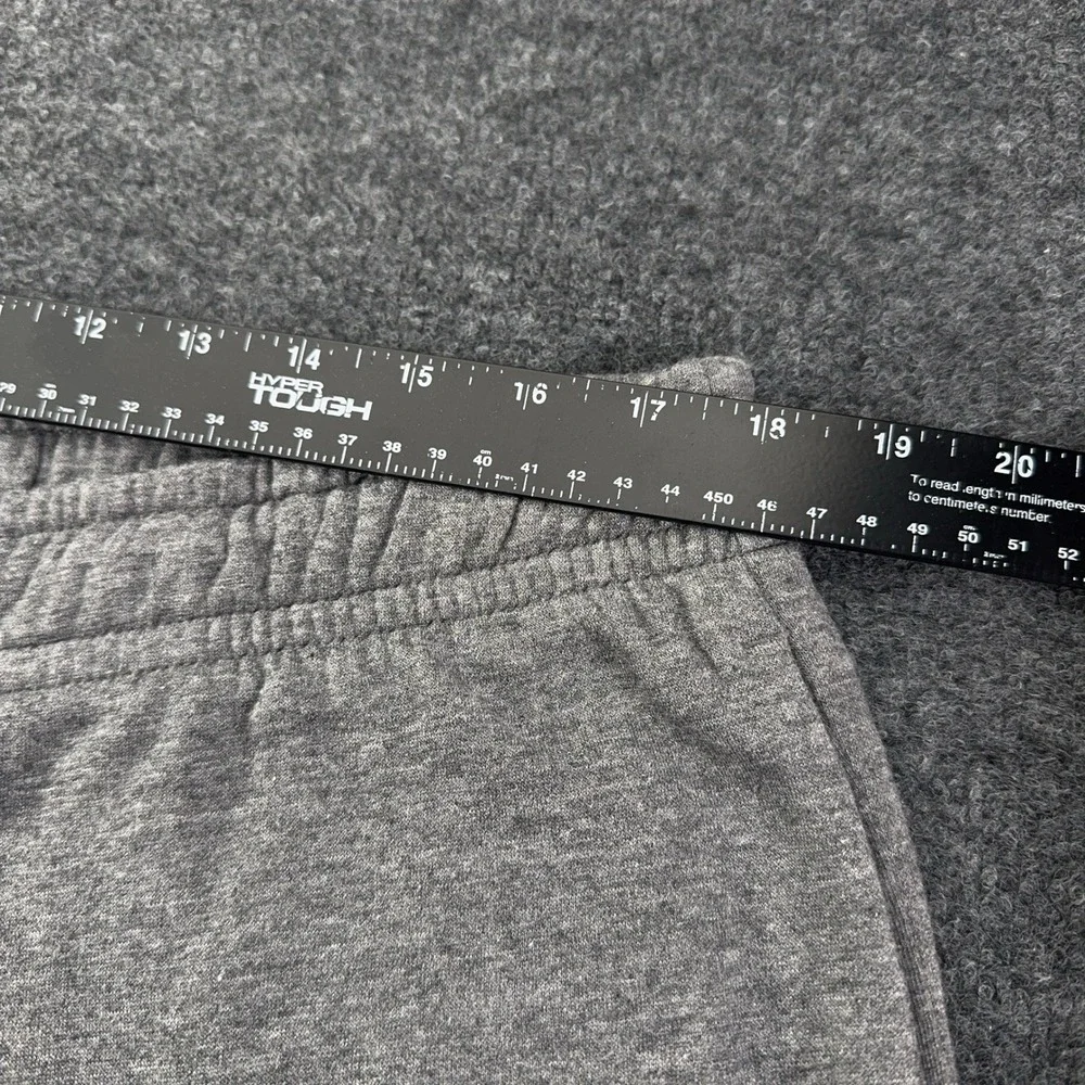 Nike Mens Sportswear Club Fleece Sweatpants Gray Open Hem XL EUC